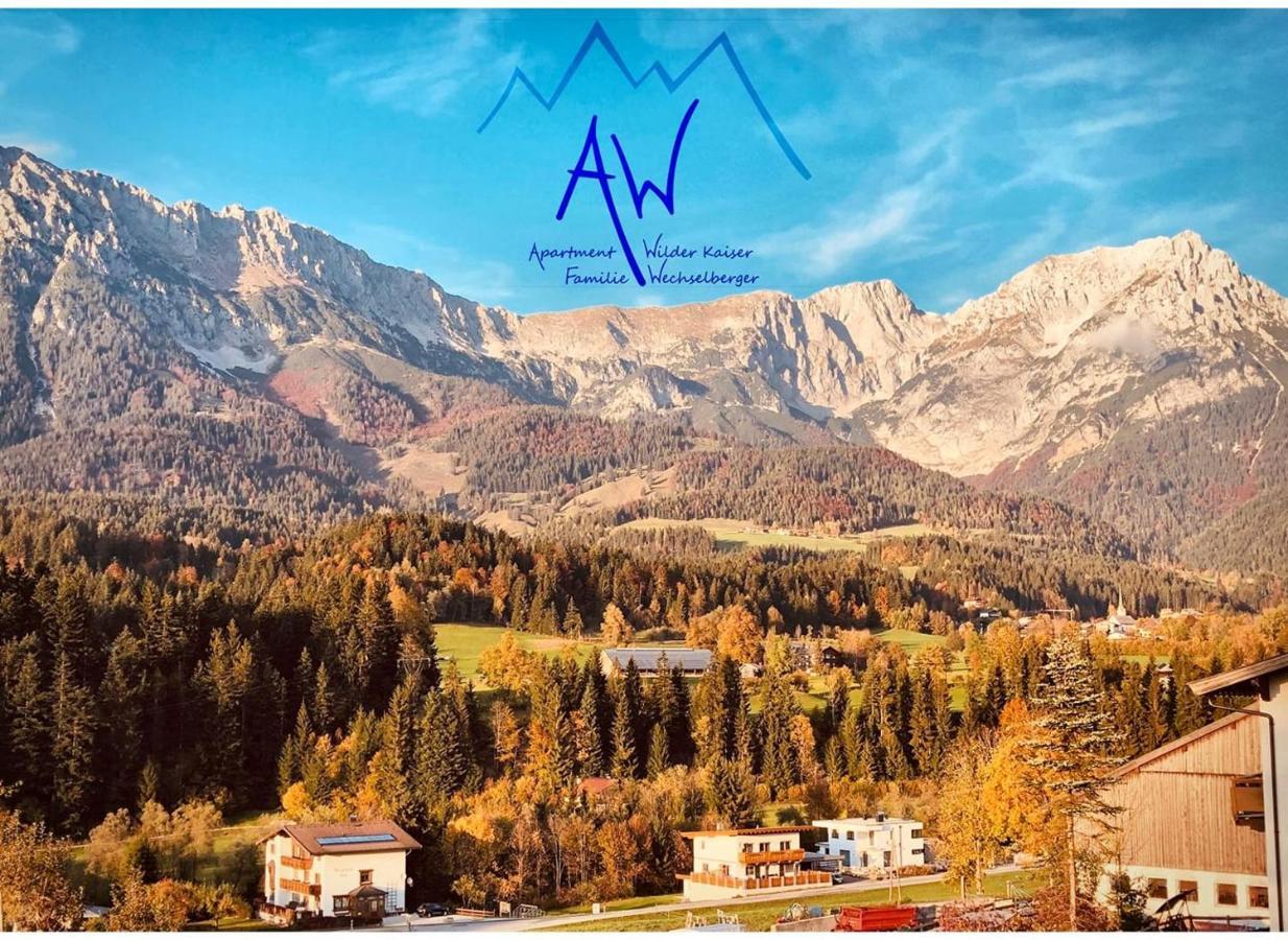 Aw - Apartment Wilder Kaiser Scheffau am Wilden Kaiser Esterno foto